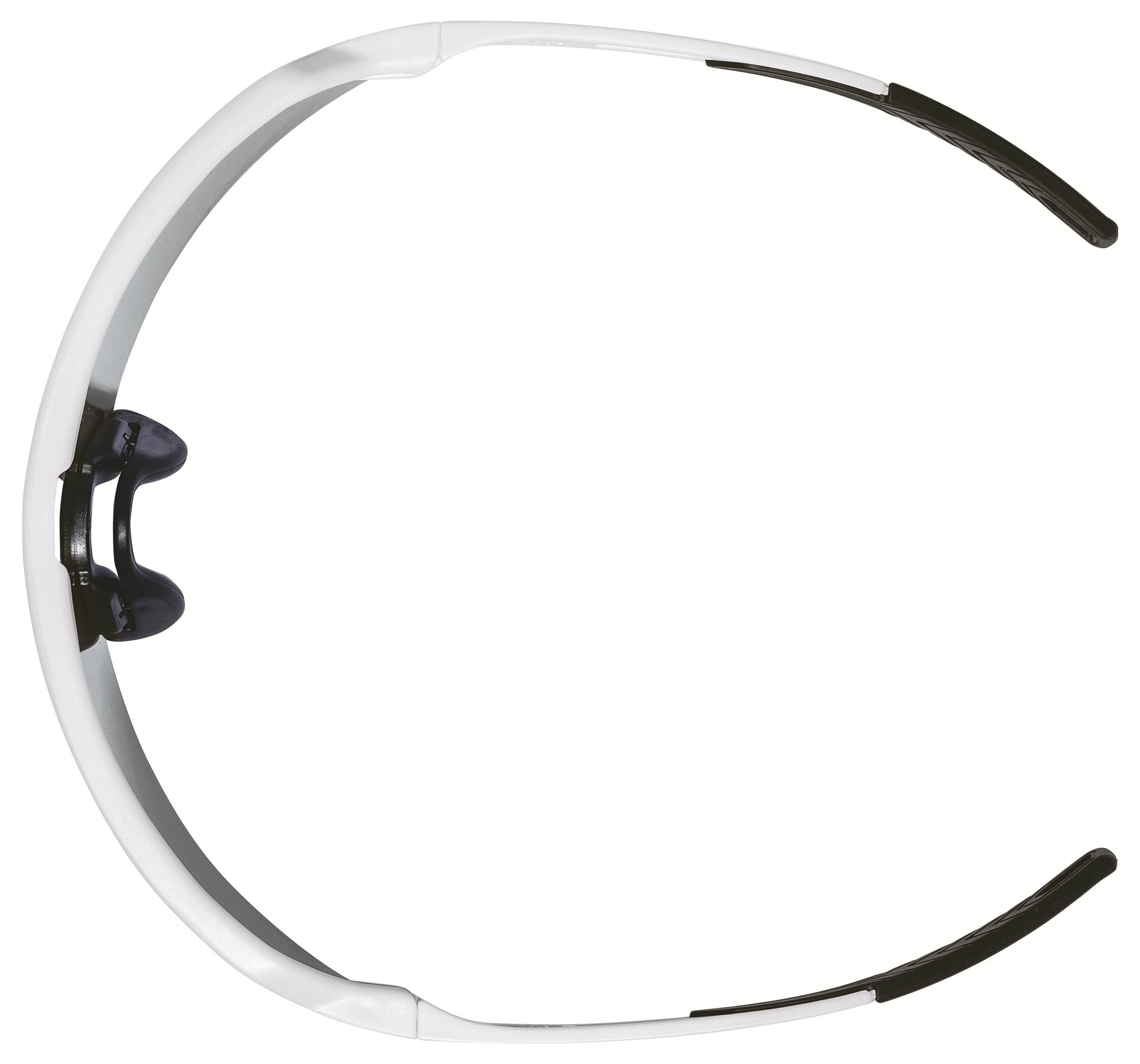 Uvex ultrashield 9122480 Schutzbrille inkl. UV-Schutz Schwarz, Weiß EN ISO 16321-1:2022