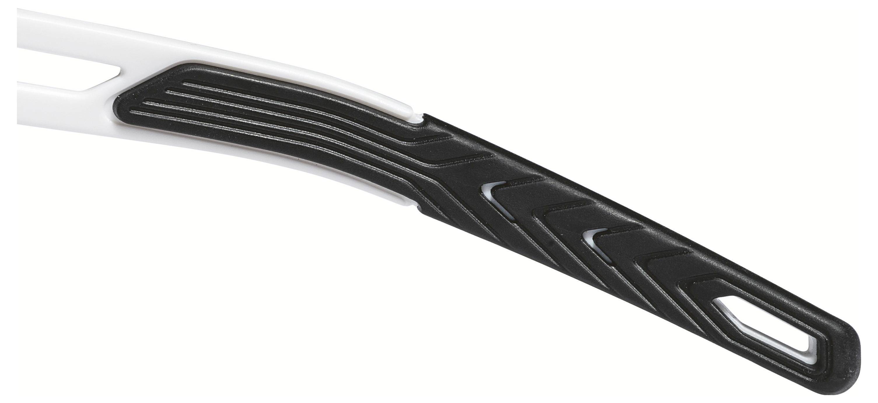 Uvex ultrashield 9122885 Schutzbrille inkl. UV-Schutz, mit Antibeschlag-Schutz Schwarz, Weiß EN ISO 16321-1:2022