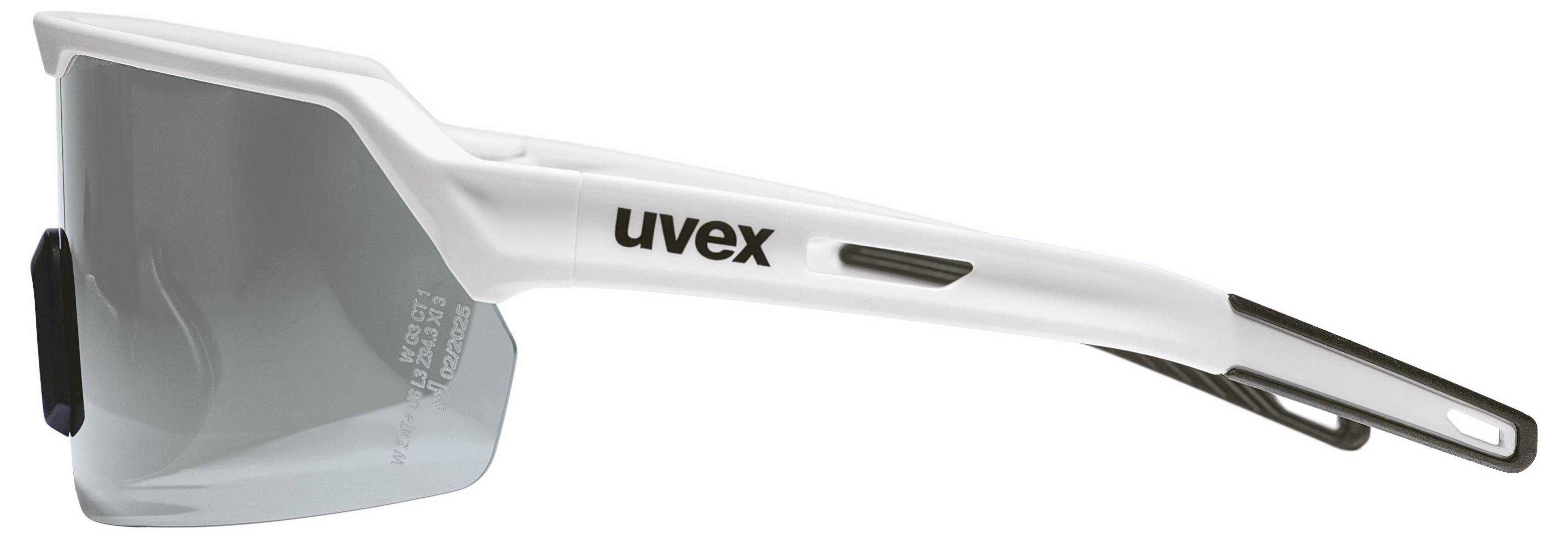 Uvex ultrashield 9122880 Schutzbrille inkl. UV-Schutz Schwarz, Weiß EN ISO 16321-1:2022