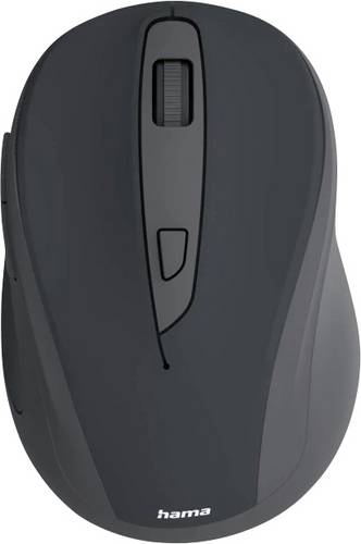 Hama WM-400 Maus Kabellos Optisch Schwarz 6 Tasten 1600 dpi