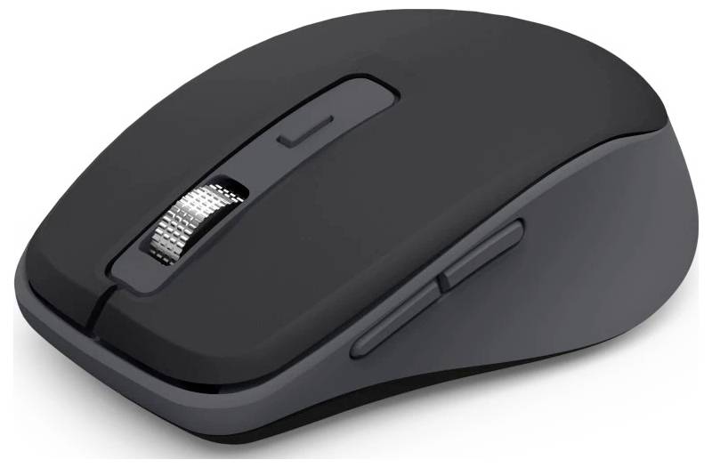 Hama WM-450 Maus Kabellos Optisch Schwarz 7 Tasten 1600 dpi