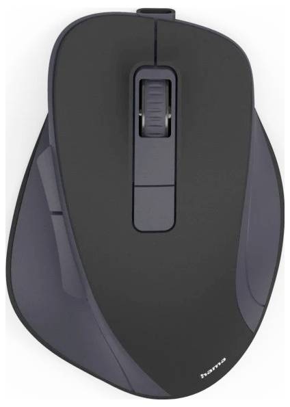 Hama WM-500 Maus Kabellos Optisch Schwarz 6 Tasten 1600 dpi