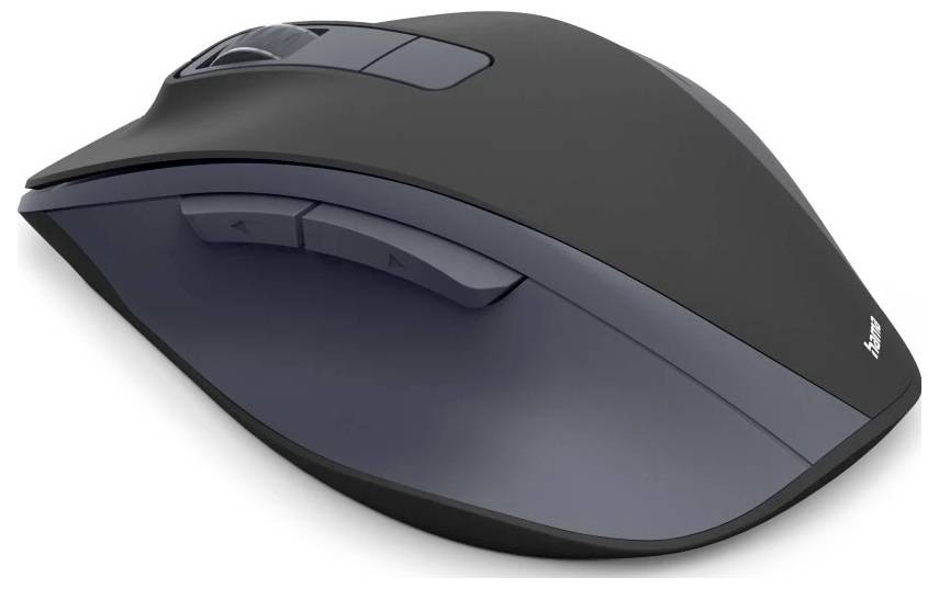 Hama WM-500 Maus Kabellos Optisch Schwarz 6 Tasten 1600 dpi