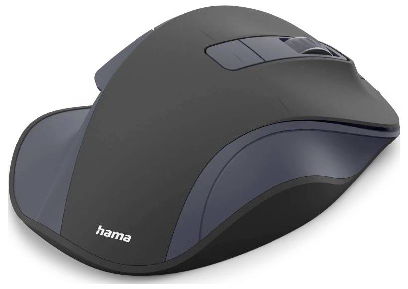 Hama WM-500 Maus Kabellos Optisch Schwarz 6 Tasten 1600 dpi