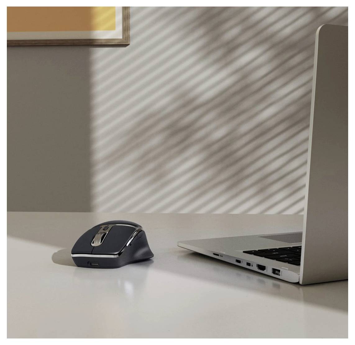 Hama WM-800 Maus Kabellos Optisch Anthrazit 8 Tasten 3200 dpi