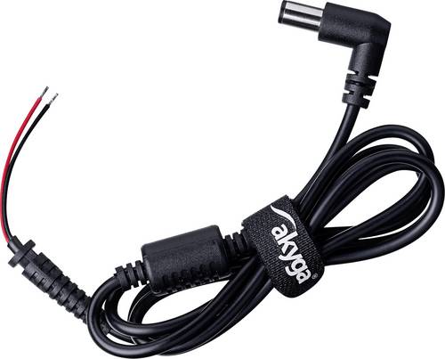 Akyga AK-SC-02 Niedervolt-Adapterkabel Hohlstecker 7.4 x 5.0 mm + Pin - offene Kabelenden 1.2 m 1 S