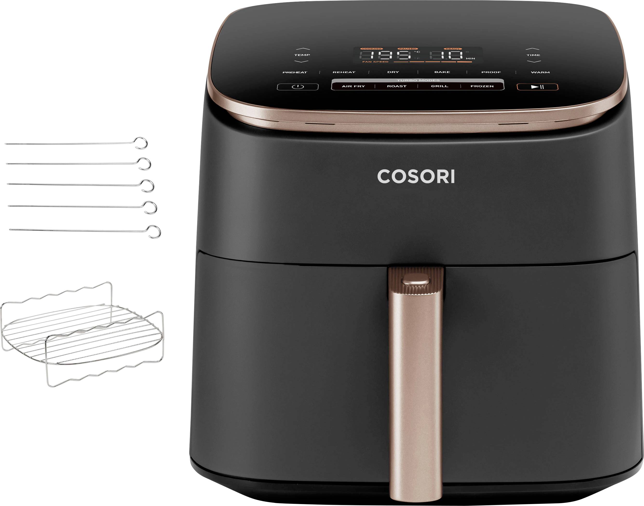 Cosori CAF-DC602-KEUR Heißluft-Fritteuse 6l Schwarz