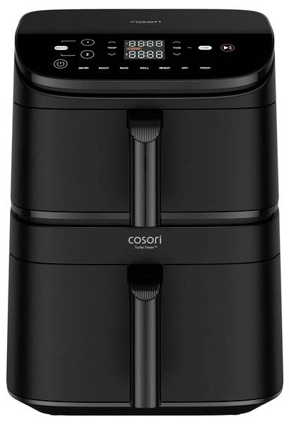 Cosori CAF-DC121-ADER Heißluft-Fritteuse 10.8l Schwarz