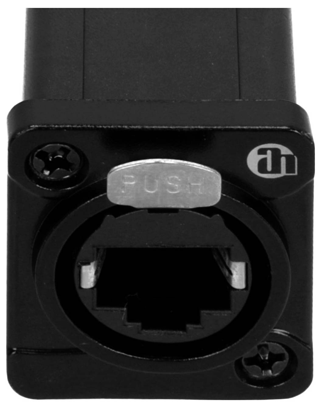 DEFENDER by Adam Hall K4CATBOXXM3 Audio, DMX, XLR Adapter [1x RJ45 - 4x XLR-Stecker 3 polig] 0.3m