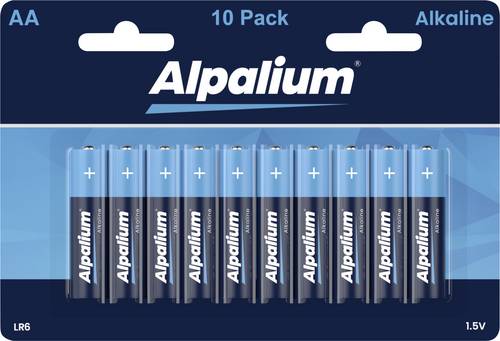 Alpalium Mignon (AA)-Batterie Alkali-Mangan 1.5 V 10 St.