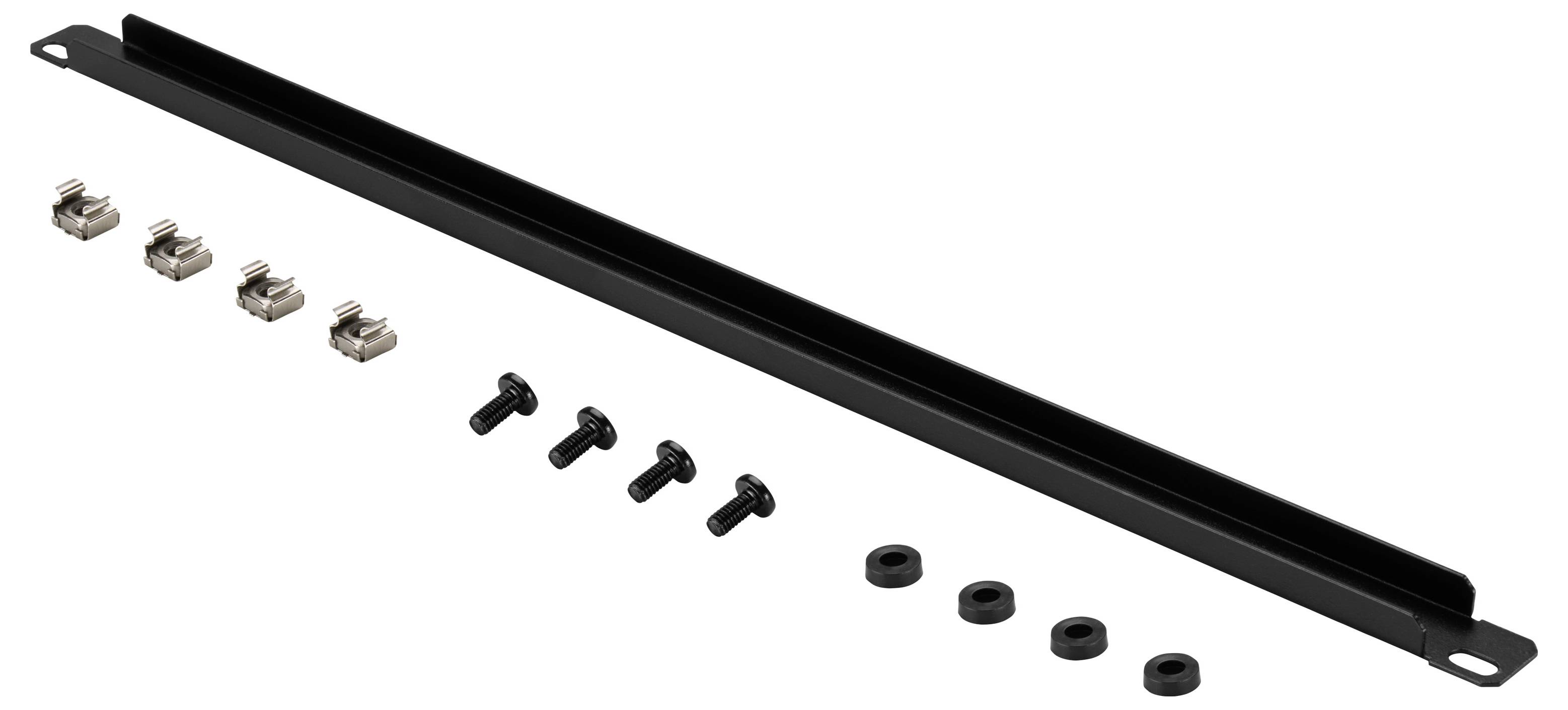 Renkforce RF-7107600 19 Zoll Netzwerkschrank-Blindabdeckung 0.5 HE Schwarz