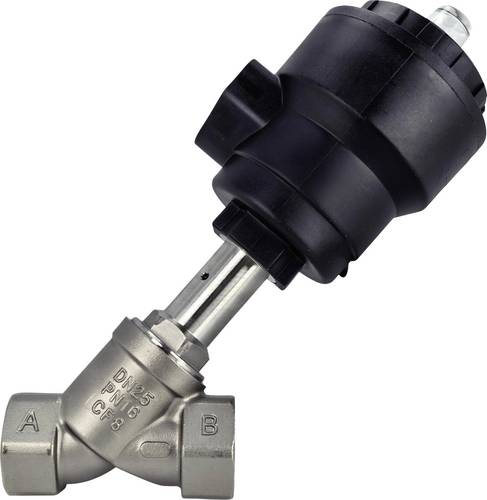 TRU COMPONENTS Luftgesteuertes Ventil TC-14215244 TC-TPV101PX2563NCS Gehäusematerial Edelstahl Dichtungsmaterial PTFE 1