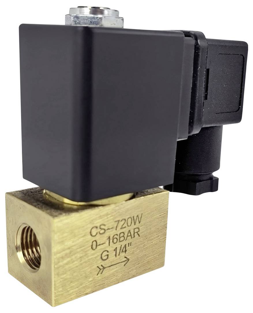 TRU COMPONENTS Direktgesteuertes Ventil TC-14215356 TC-NT-720C-01/230VAC 230 V/AC G 1/8 1St.