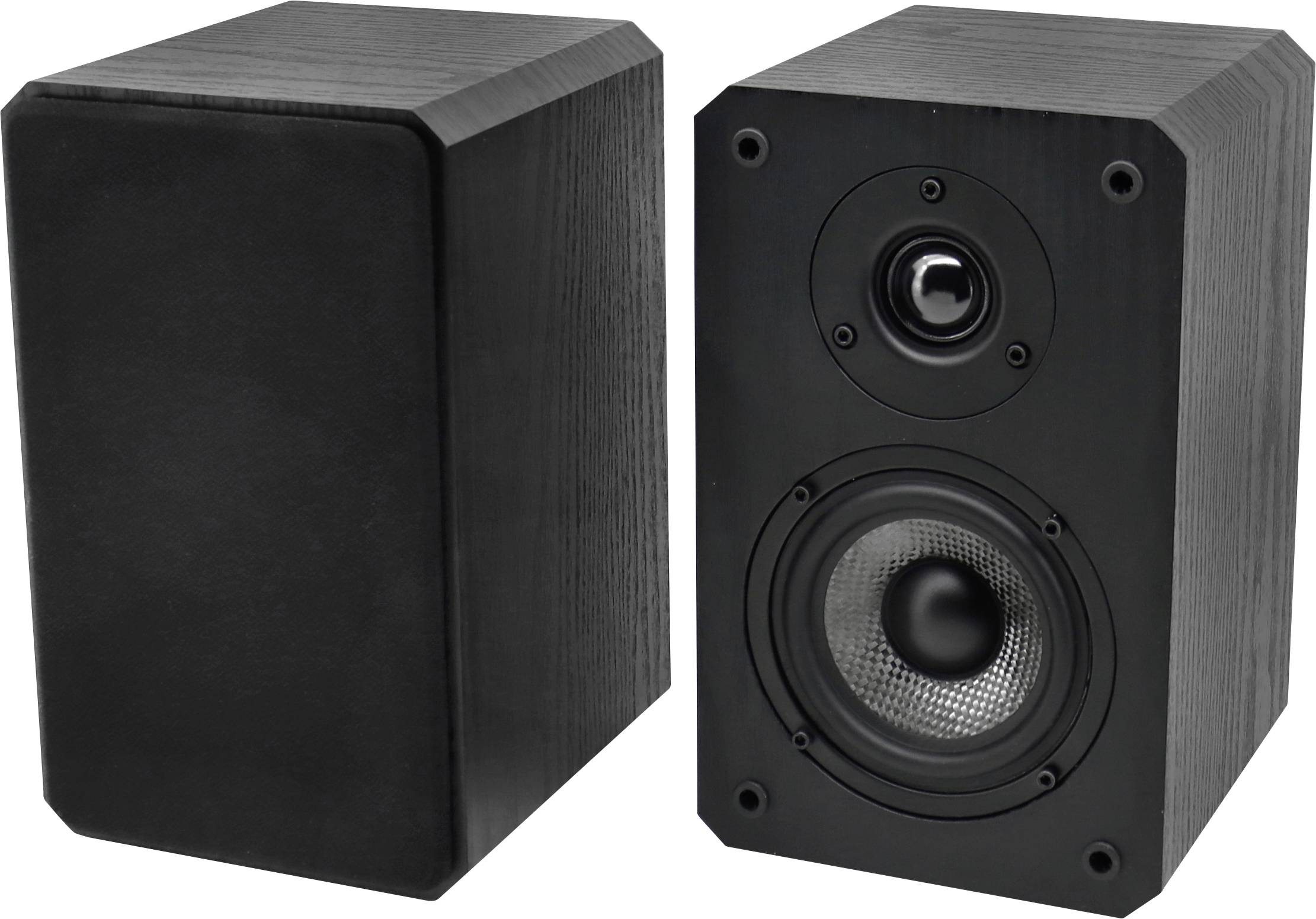 Soundmaster LS5050SW Regallautsprecher Schwarz 50W 75Hz - 20000Hz 1 Paar