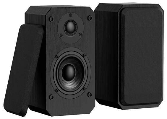 Soundmaster LS5050SW Regallautsprecher Schwarz 50W 75Hz - 20000Hz 1 Paar