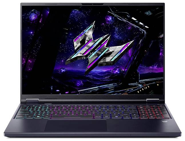 Acer Notebook Predator Helios Neo 16" 40.6cm (16 Zoll) WQXGA 275HX 32GB RAM 1TB SSD Deutsch, QWERTZ NVIDIA GeForce RTX 5070 Ti GD