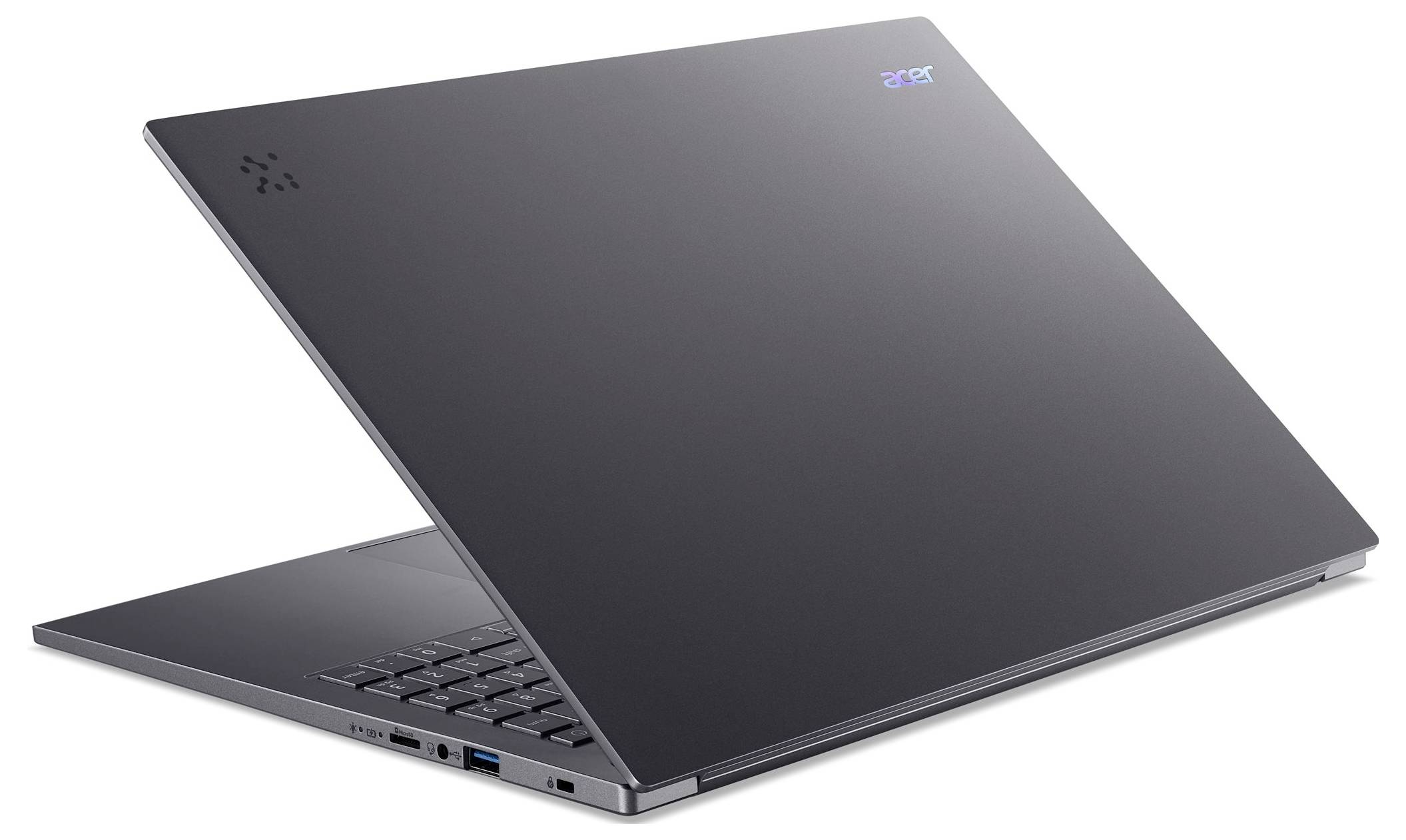 Acer Notebook Aspire 16 AI 40.6cm (16 Zoll) WUXGA Qualcomm® Snapdragon X X1-26-100 16GB RAM 512GB SSD Deutsch, QWERTZ Stahlgrau