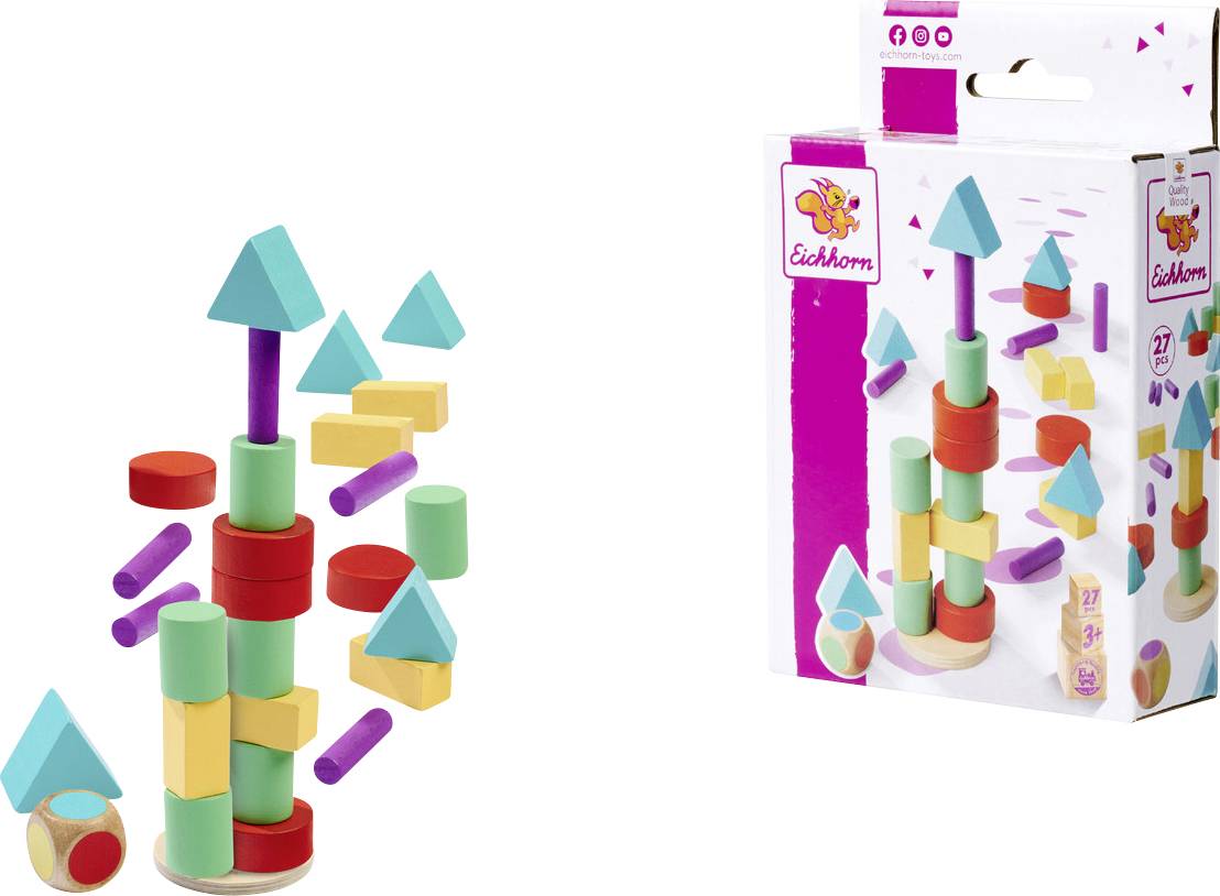 Eichhorn Games Stapelspiel Würfel 100002802