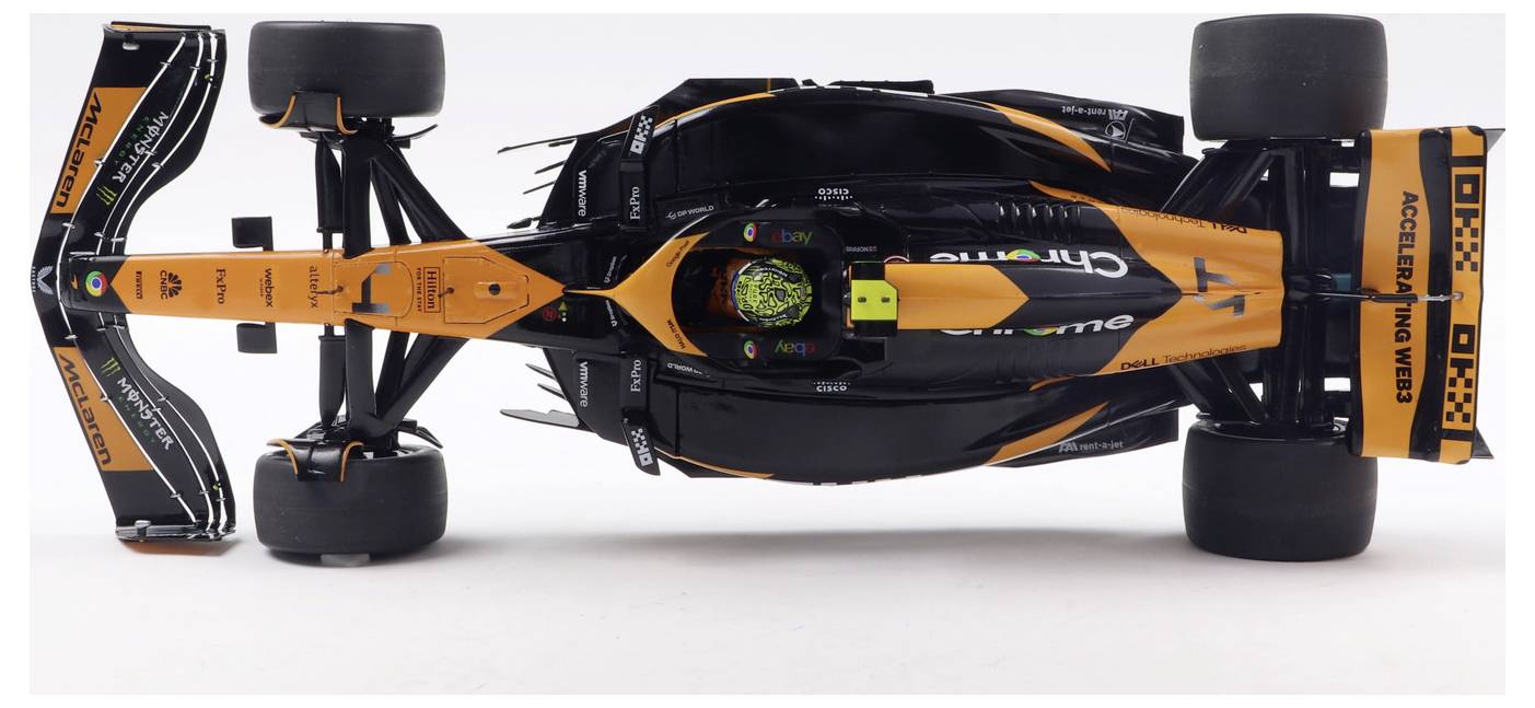 Solido PKW Modell McLaren F1 Team MCL38 L.Norris Fertigmodell PKW Modell