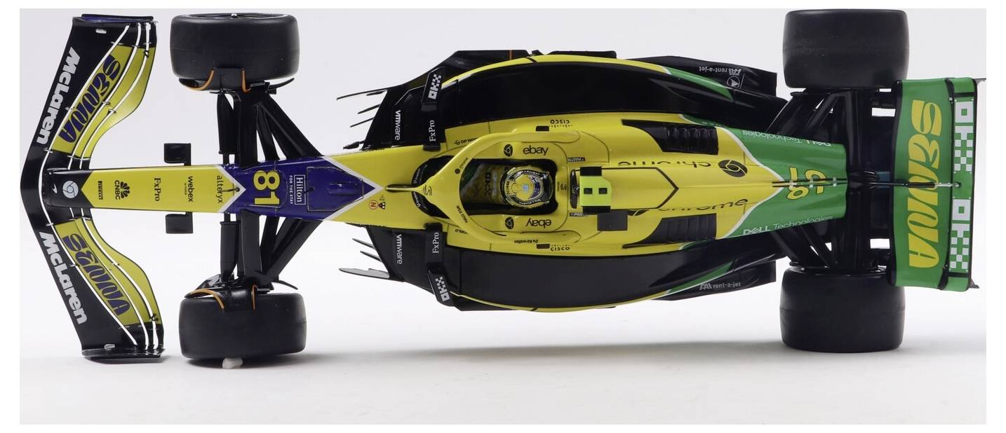 Solido PKW Modell McLaren F1 Team MCL38 Monaco GP Fertigmodell PKW Modell