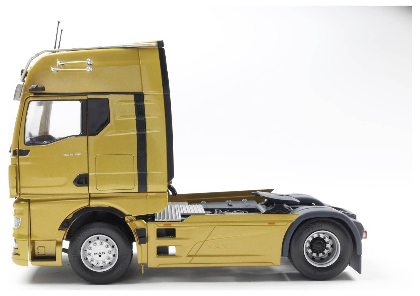 Solido LKW Modell MAN TGX 2023 gold Fertigmodell LKW Modell