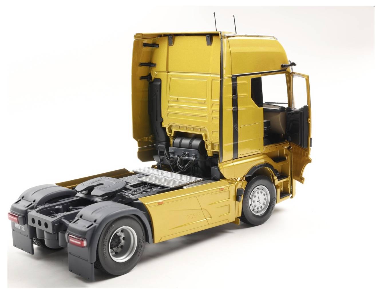 Solido LKW Modell MAN TGX 2023 gold Fertigmodell LKW Modell