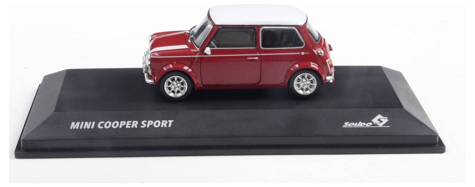 Solido PKW Modell Mini Cooper Sport nightfire rot Fertigmodell PKW Modell