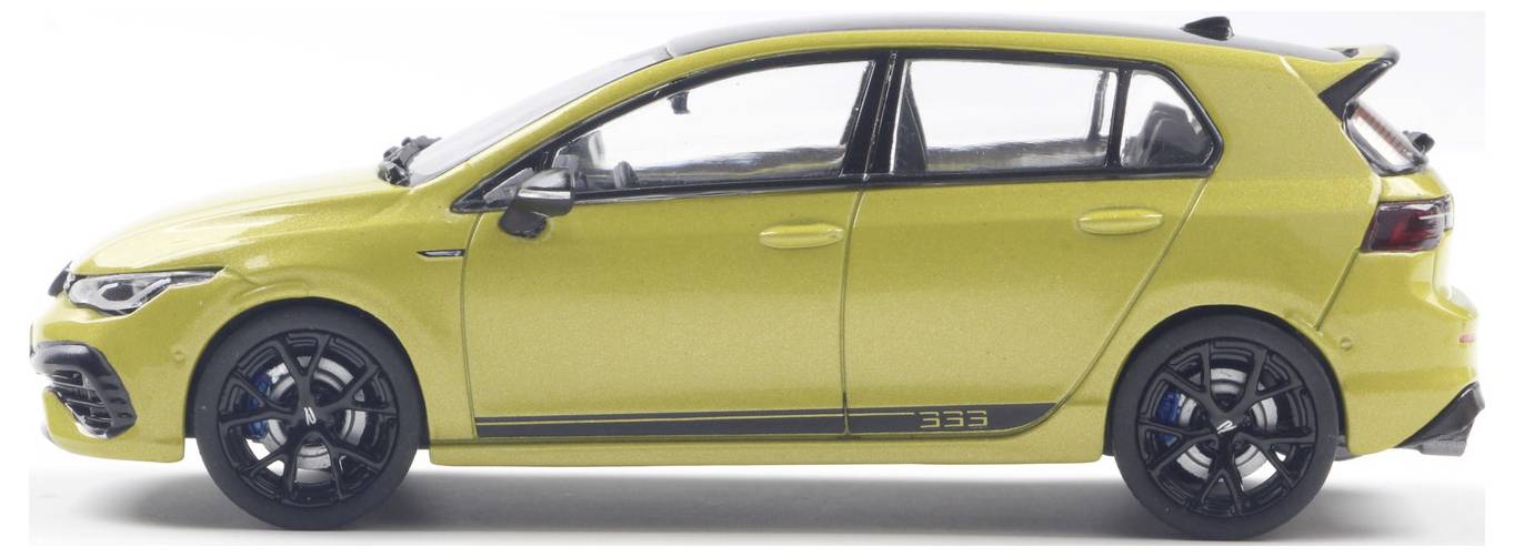 Solido PKW Modell Volkswagen (VW) Golf R 333 lime gelb Fertigmodell PKW Modell