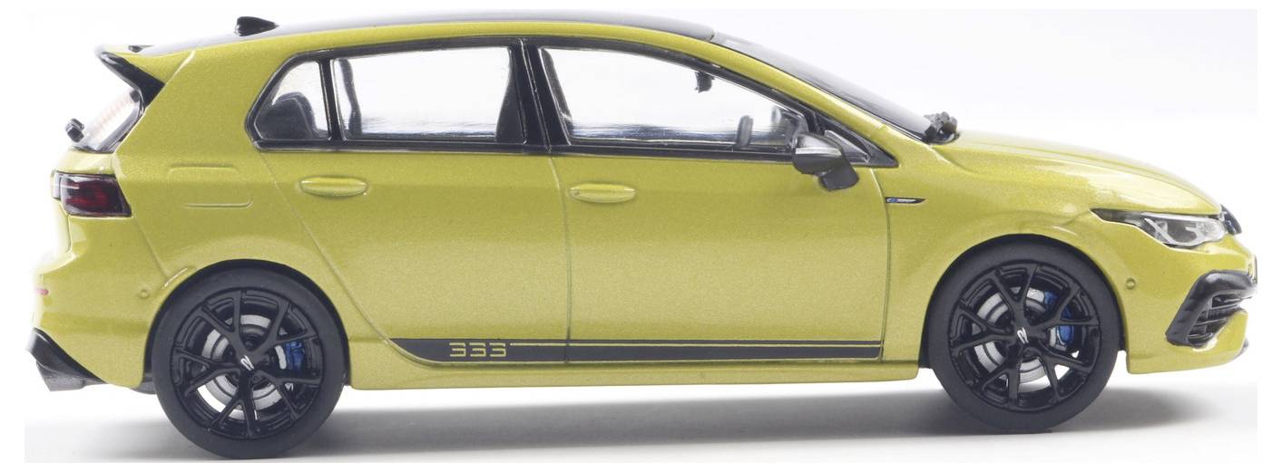 Solido PKW Modell Volkswagen (VW) Golf R 333 lime gelb Fertigmodell PKW Modell