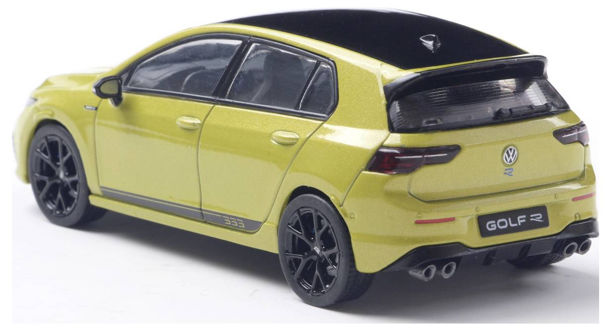 Solido PKW Modell Volkswagen (VW) Golf R 333 lime gelb Fertigmodell PKW Modell