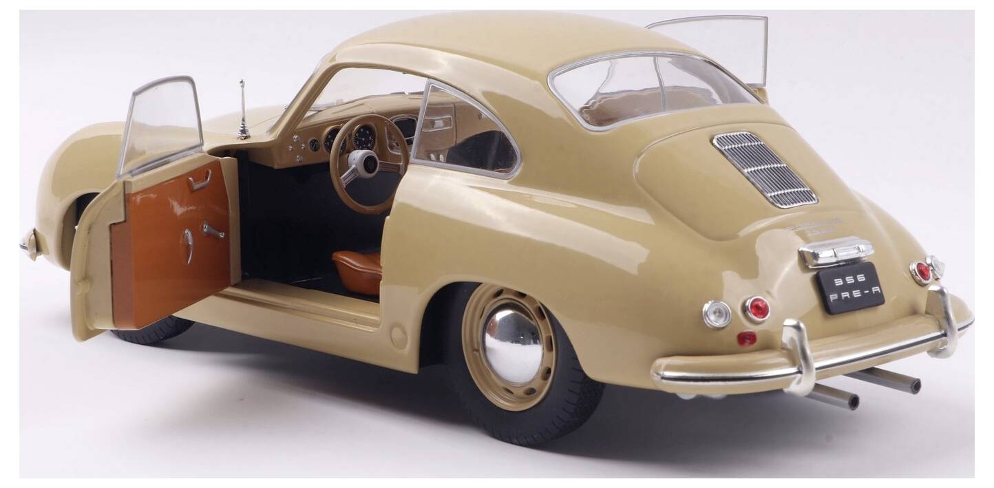 Solido PKW Modell Porsche 356 PRE-A braun Fertigmodell PKW Modell
