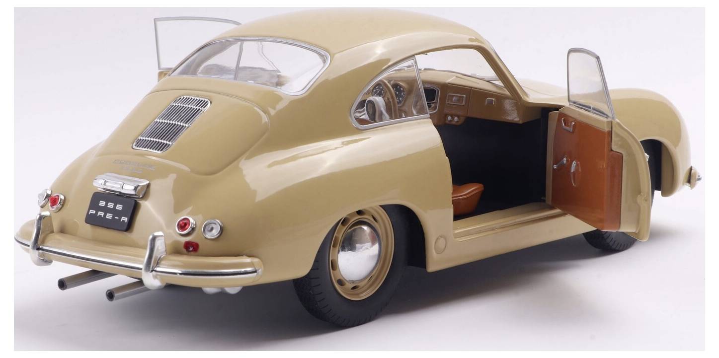 Solido PKW Modell Porsche 356 PRE-A braun Fertigmodell PKW Modell