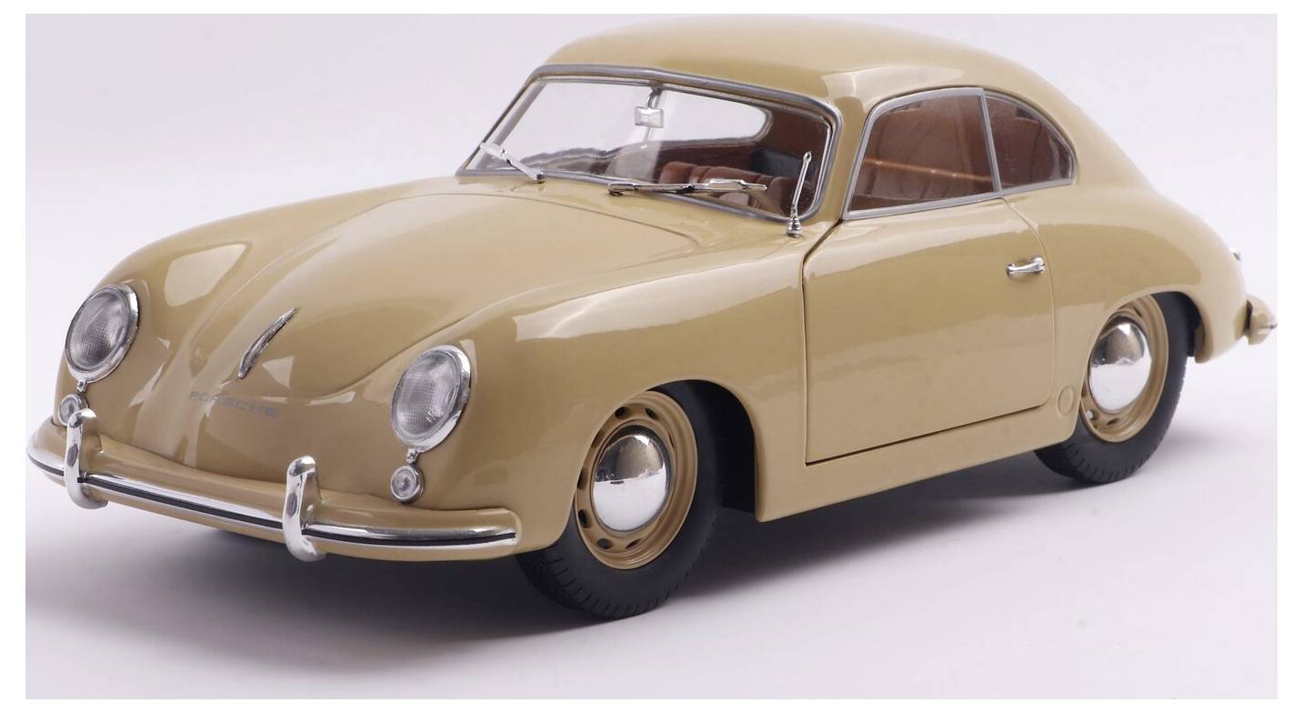 Solido PKW Modell Porsche 356 PRE-A braun Fertigmodell PKW Modell