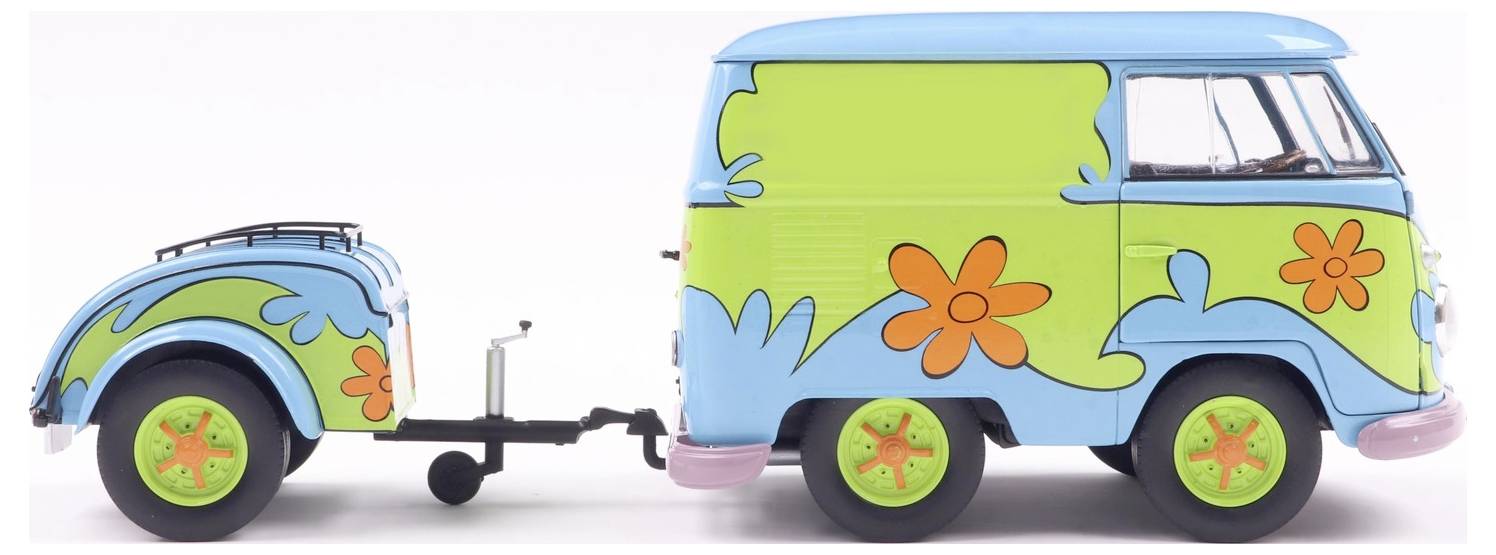 Solido PKW Modell Volkswagen (VW) Kool Kombi Ghosthunters Machine Fertigmodell PKW Modell