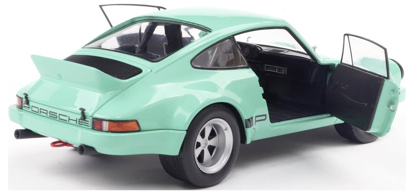 Solido PKW Modell Porsche 911 IROC mint grün Fertigmodell PKW Modell