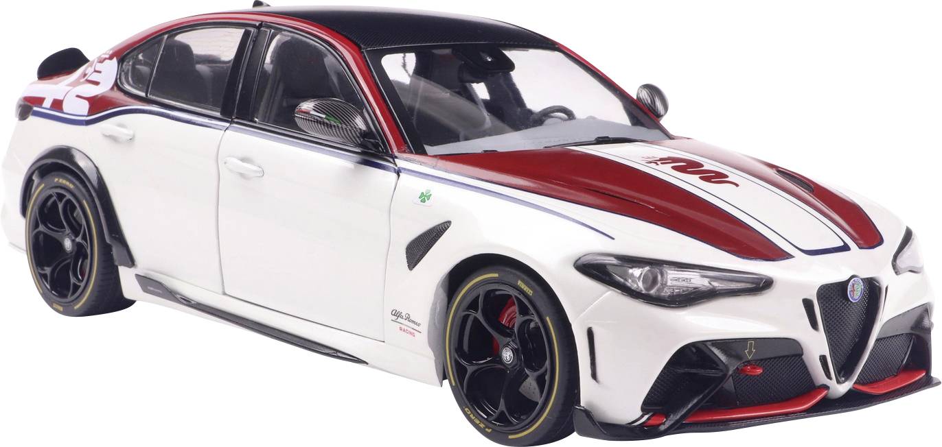 Solido PKW Modell Alfa Romeo Giulia GTA-M weiß Fertigmodell PKW Modell