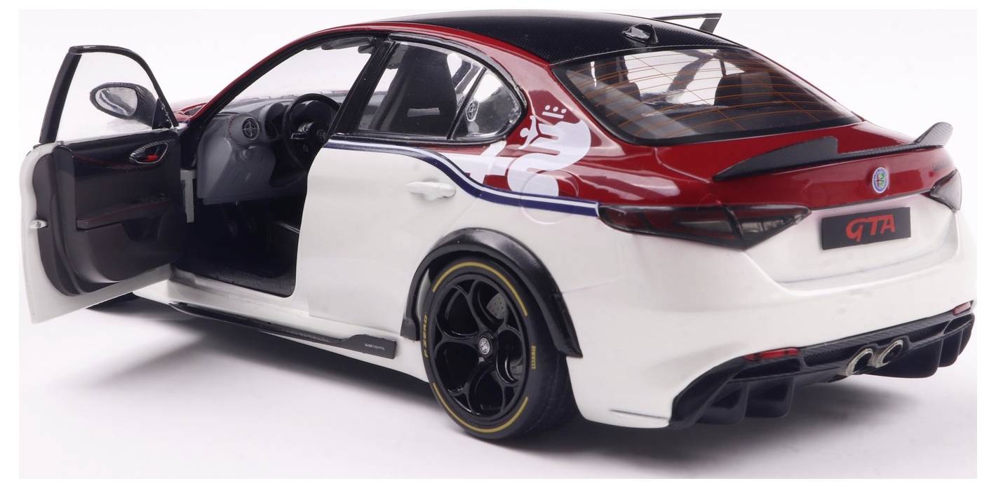 Solido PKW Modell Alfa Romeo Giulia GTA-M weiß Fertigmodell PKW Modell