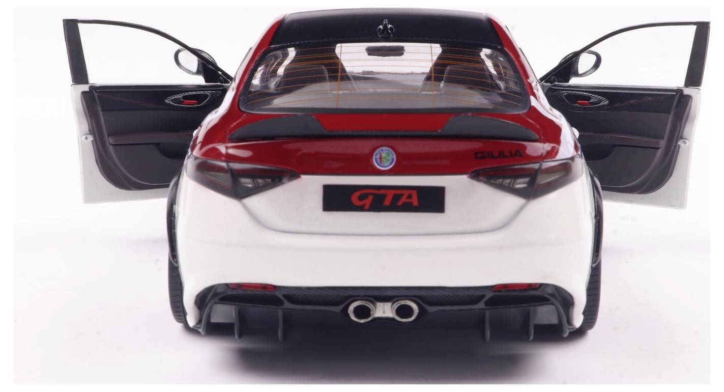 Solido PKW Modell Alfa Romeo Giulia GTA-M weiß Fertigmodell PKW Modell
