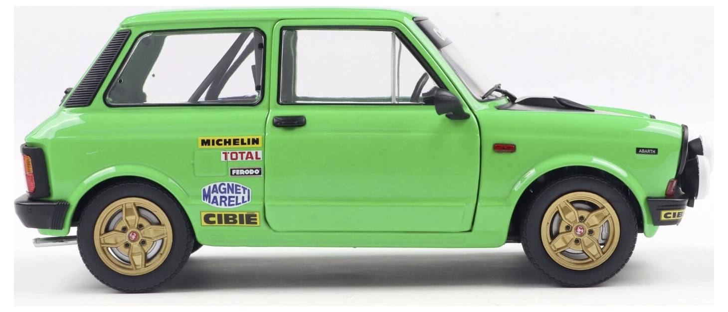 Solido PKW Modell Autobianchi A112 MK.5 Abarth grün Fertigmodell PKW Modell