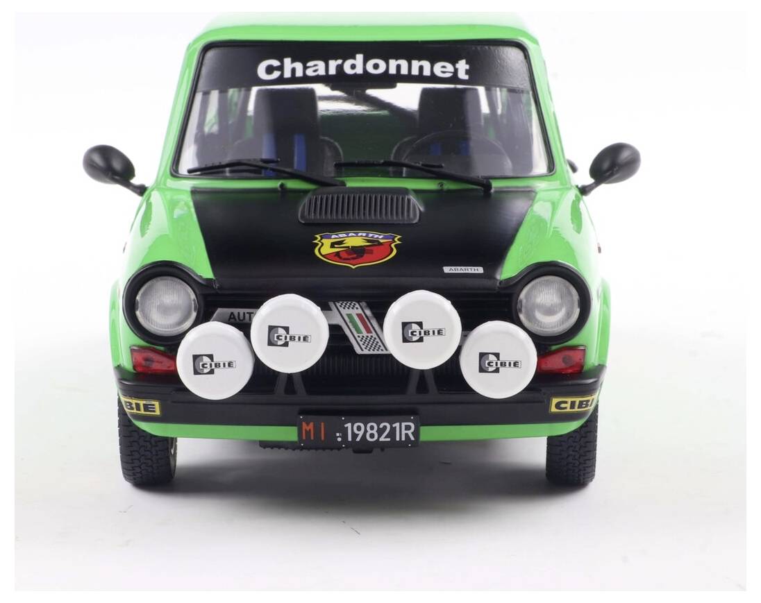 Solido PKW Modell Autobianchi A112 MK.5 Abarth grün Fertigmodell PKW Modell