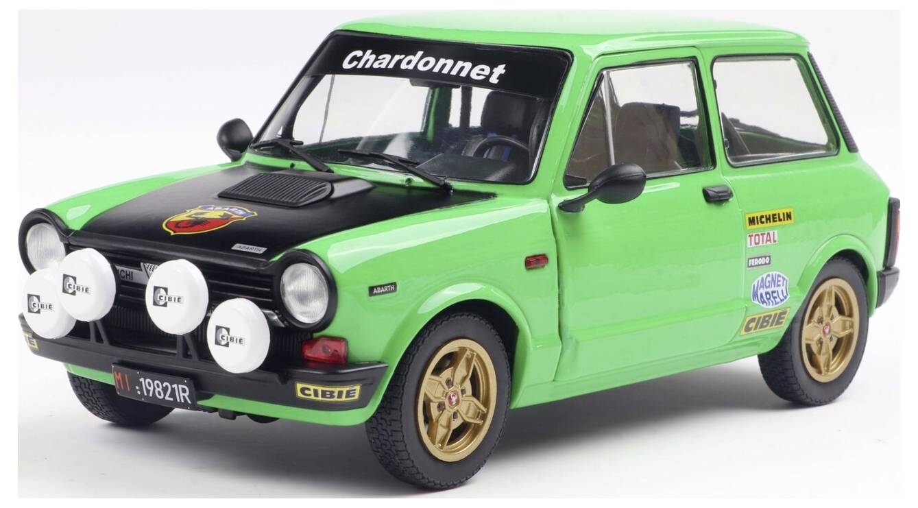 Solido PKW Modell Autobianchi A112 MK.5 Abarth grün Fertigmodell PKW Modell