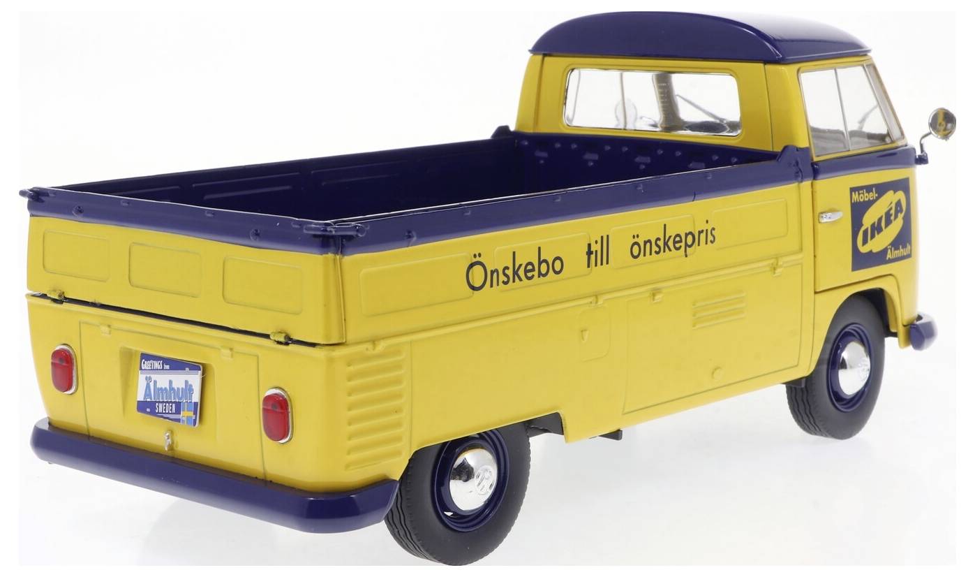 Solido PKW Modell Volkswagen (VW) T1 Pick-up gelb 1950 Fertigmodell PKW Modell