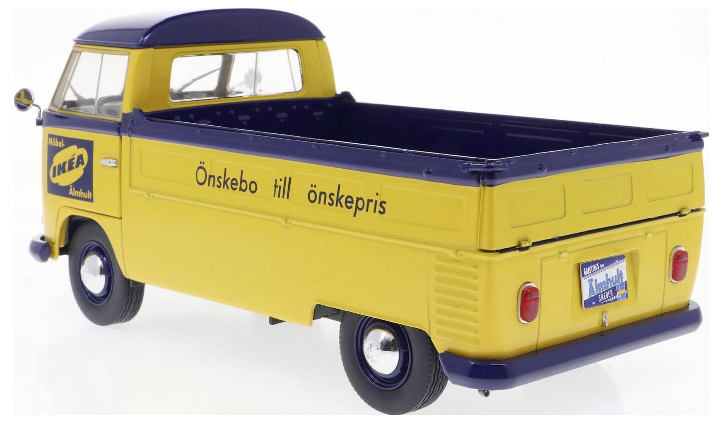 Solido PKW Modell Volkswagen (VW) T1 Pick-up gelb 1950 Fertigmodell PKW Modell