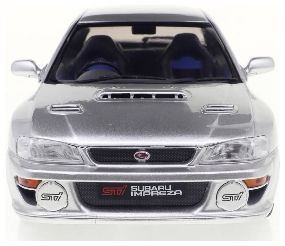 Solido PKW Modell Subaru Impreza 22B silber 1998 Fertigmodell PKW Modell