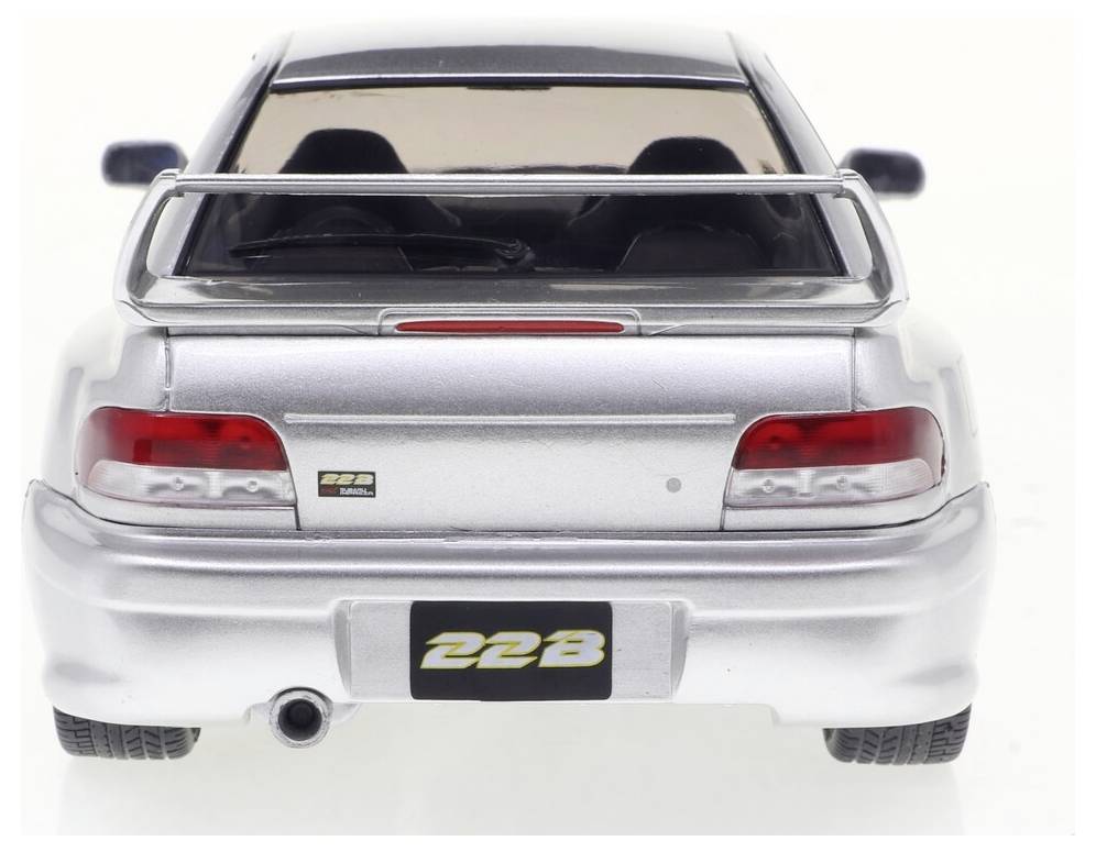 Solido PKW Modell Subaru Impreza 22B silber 1998 Fertigmodell PKW Modell