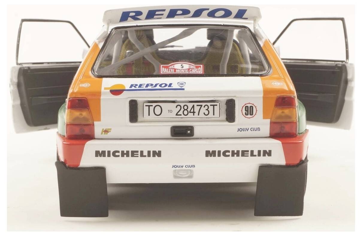 Solido PKW Modell Lancia Delta HF Integrale #5 weiß Fertigmodell PKW Modell