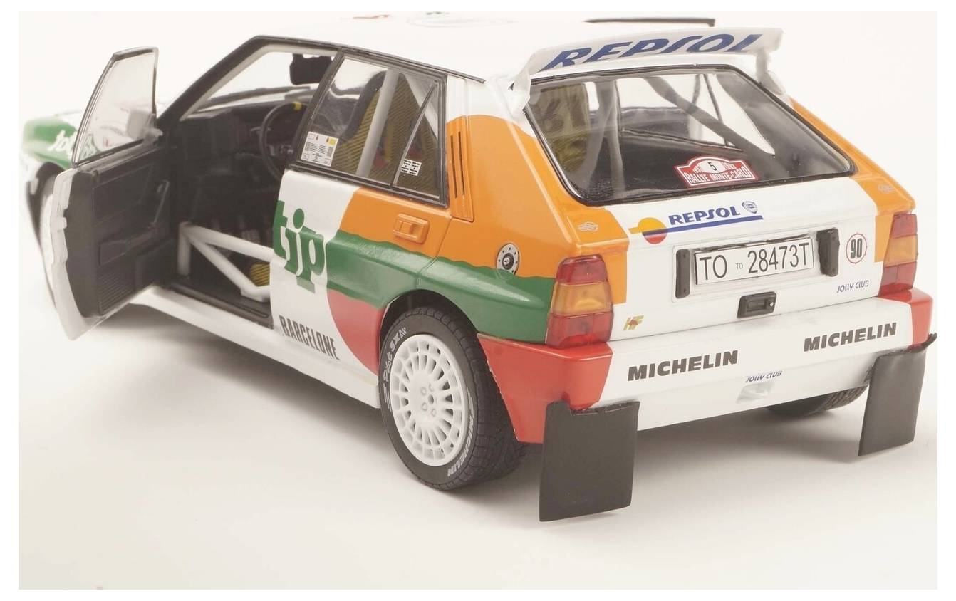 Solido PKW Modell Lancia Delta HF Integrale #5 weiß Fertigmodell PKW Modell