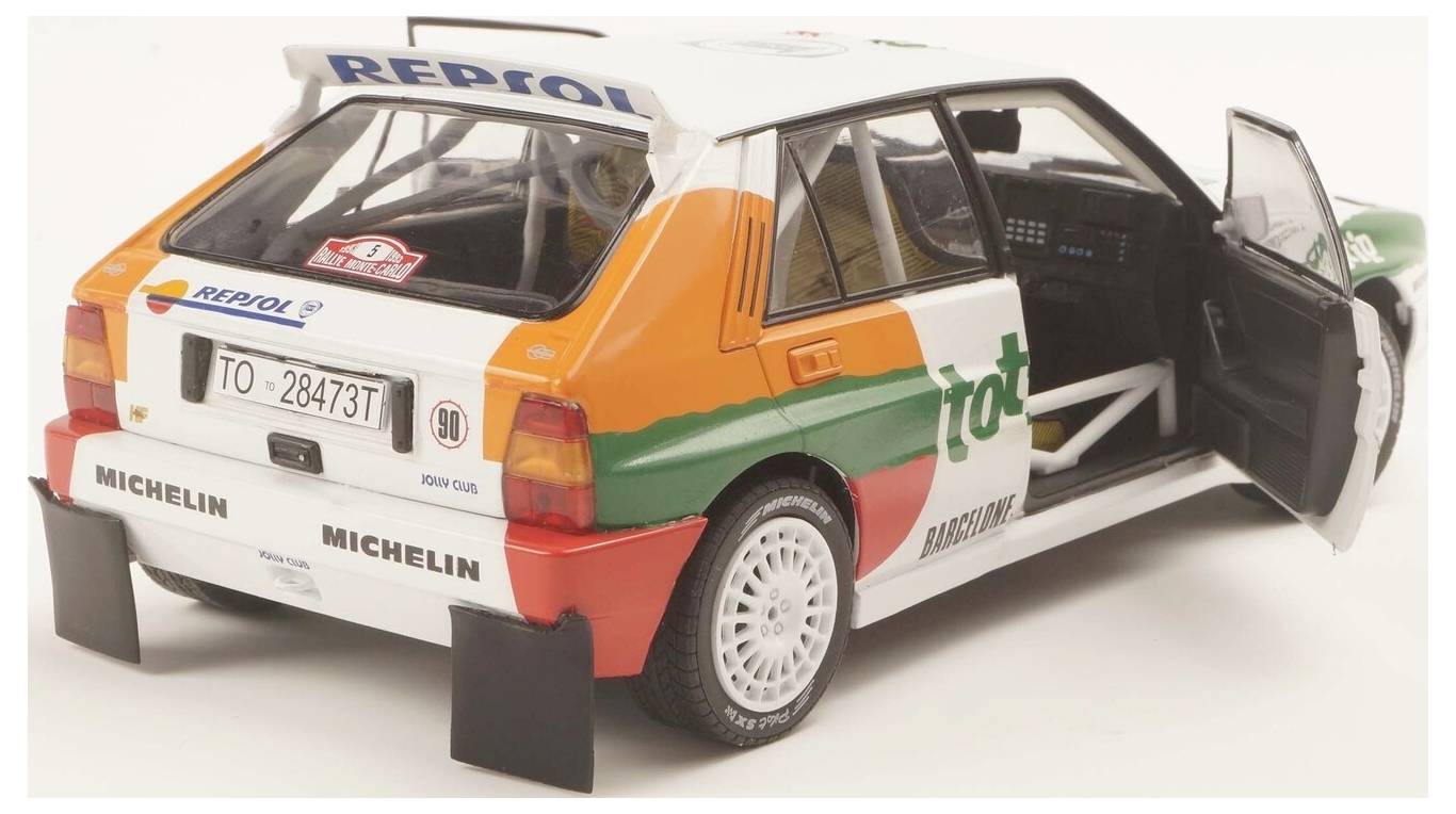 Solido PKW Modell Lancia Delta HF Integrale #5 weiß Fertigmodell PKW Modell