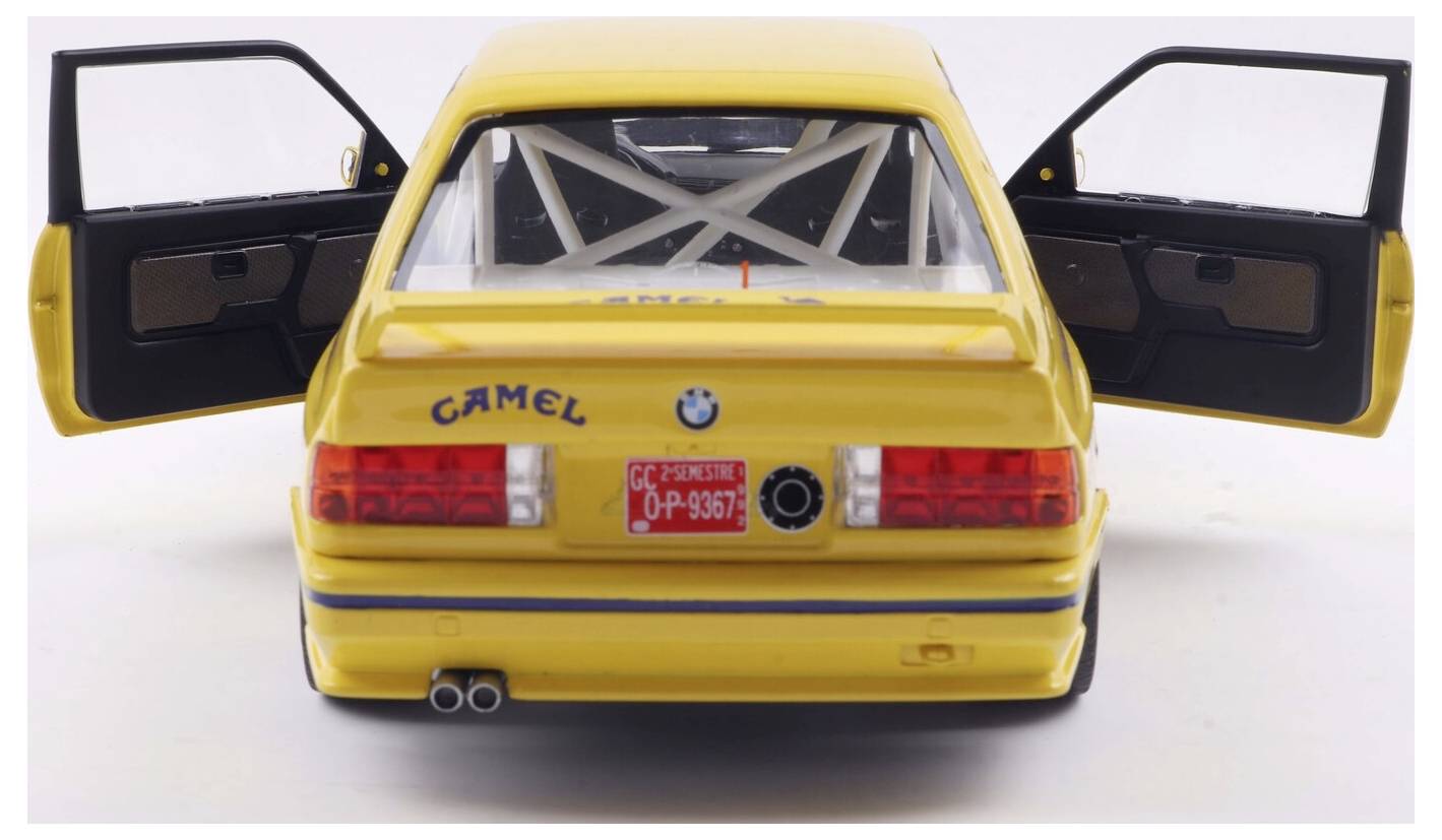 Solido PKW Modell BMW E30 M3 GR.A #1 gelb Fertigmodell PKW Modell