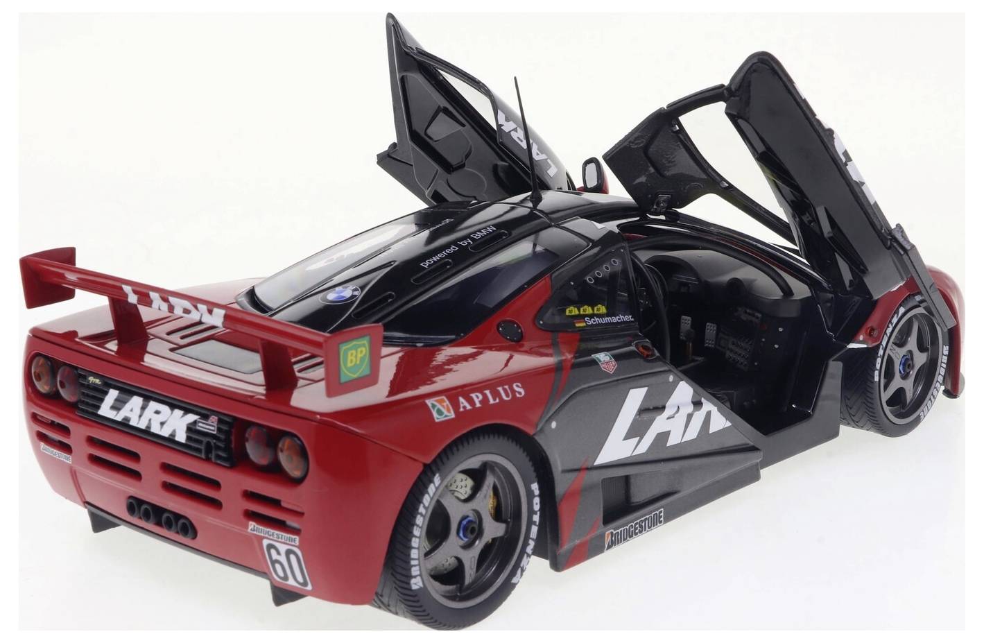 Solido PKW Modell McLaren F1 GTR short tail #60 rot Fertigmodell PKW Modell